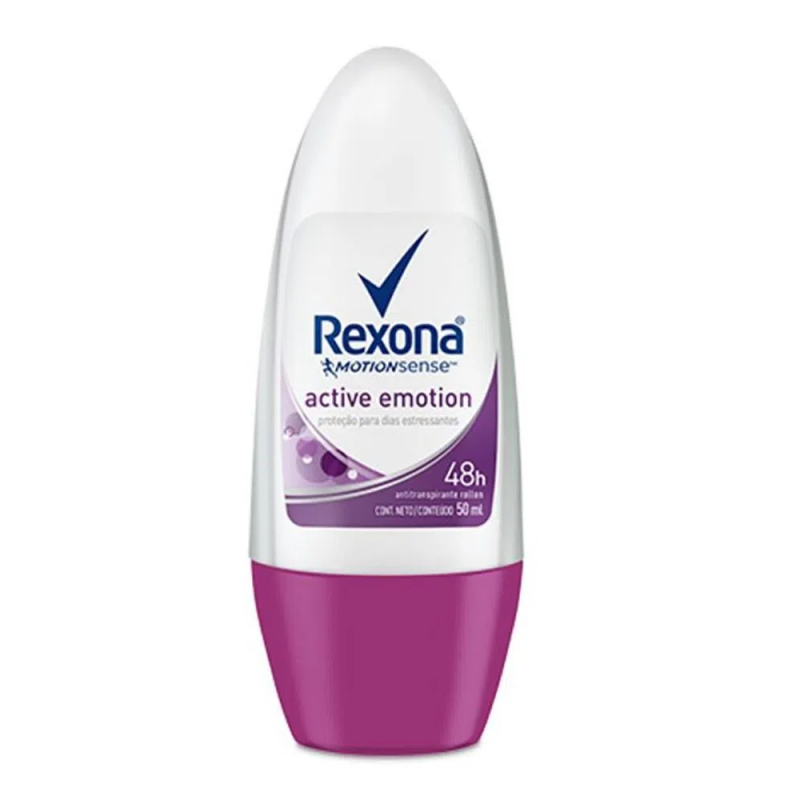   Desodorante Antitranspirante Rexona Feminino Rollon Active Emotion